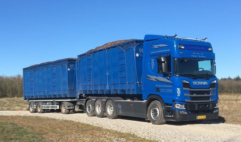 KBS lastbil klar til levering i Nordjylland